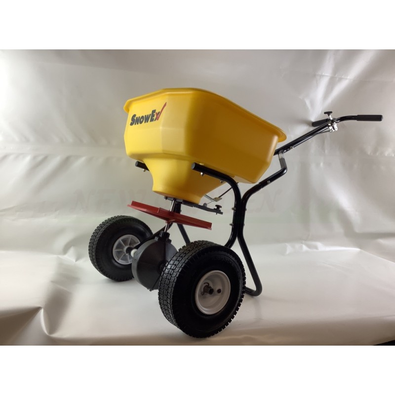 SNOWEX SP-65 centrifugal push salt spreader 45kg hopper up to 6m