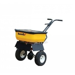 SNOWEX SP-85 centrifugal push salt spreader with 72 kg hopper up to 6 m | Newgardenmac.com