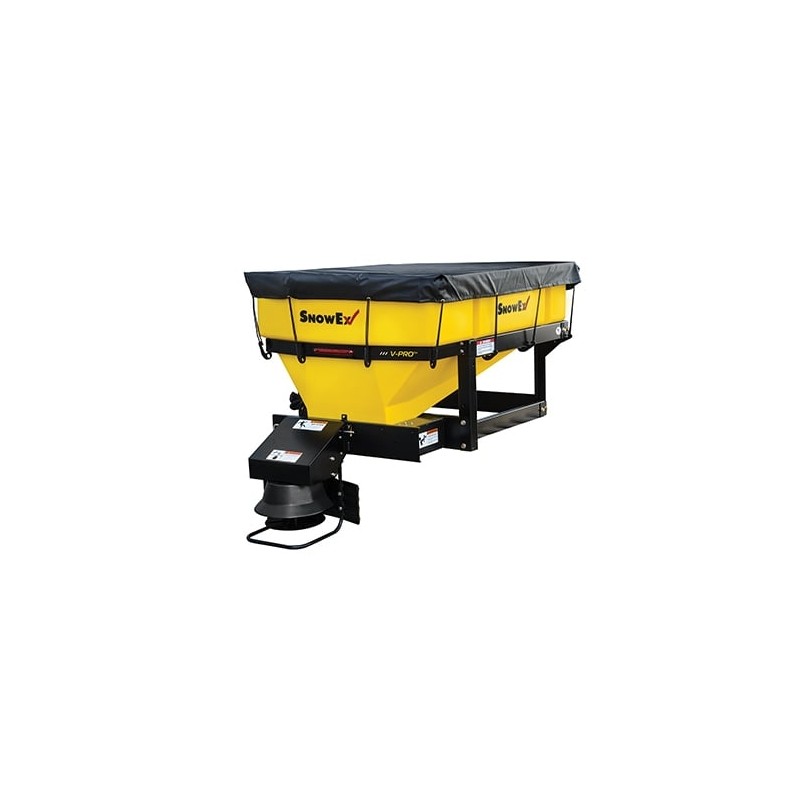 Epandeur de sel électrique 12V SNOW-EX SP32300 trémie 400 l distribution 12 m