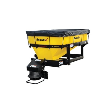 Electric salt spreader 12V SNOW-EX SP32300 hopper 400 l distribution 12 m | Newgardenmac.com