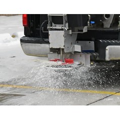 SNOW-EX HELIXX 1.5YD 12V electric salt spreader 1100 lt hopper 2.5-12 mt | Newgardenmac.com