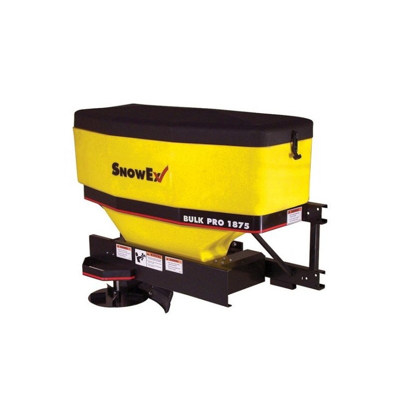 Professional salt spreader 12V SNOW-EX SP1575-1 hopper 150 lt distribution 9mt