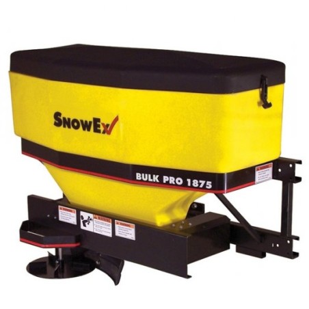 Professional salt spreader 12V SNOW-EX SP1575-1 hopper 150 lt distribution 9mt | Newgardenmac.com