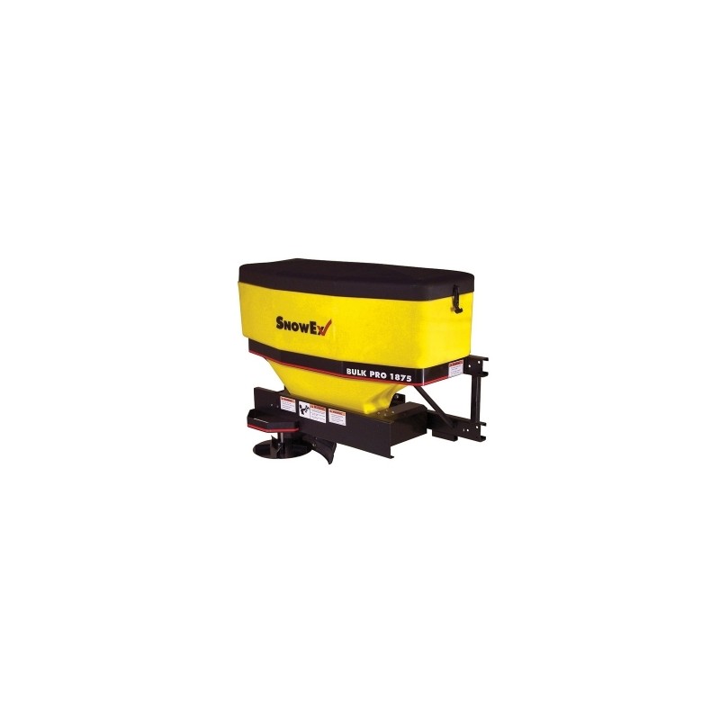 Professional salt spreader 12V SNOW-EX SP1875-1 hopper 254lt distribution 12mt