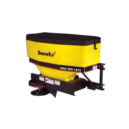 Professional salt spreader 12V SNOW-EX SP1875-1 hopper 254lt distribution 12mt | Newgardenmac.com