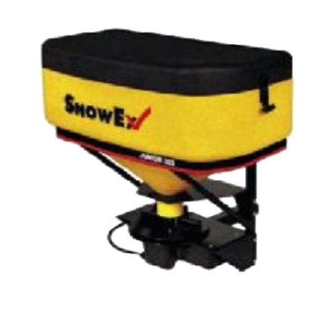 Professional salt spreader 12V SNOW-EX SP325 hopper 95Lt distribution up to 7mt | Newgardenmac.com