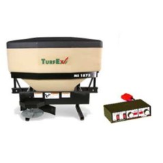 Spargitutto elettrico TURF-EX MS1875 12 V tramoggia 250 lt distribuzione fino 9m | Newgardenmac.com