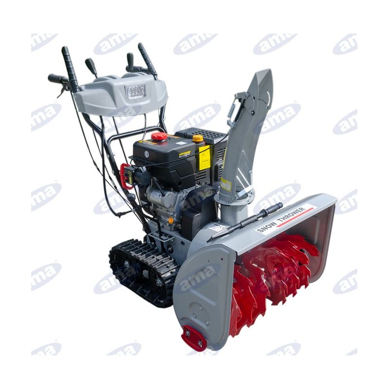 Souffleuse à neige sur chenilles AMA NPS1370C Moteur Loncin LC185FDS 375 cc fraise 70 cm