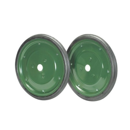 Pair of 420 mm diameter side wheels for rotary cultivator NIBBI 102 - 102S | Newgardenmac.com