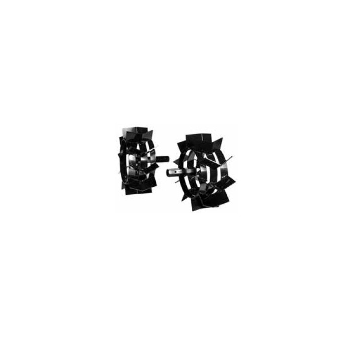 Coppia ruote metalliche diametro 280x50 mm ORIGINALE NIBBI per motozappa 101 | Newgardenmac.com