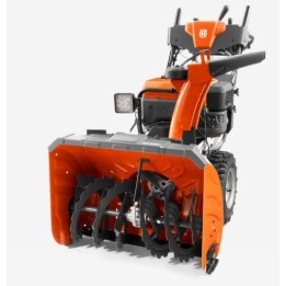 Snowblower on wheels HUSQVARNA ST430 420cc useful width 76 cm | Newgardenmac.com