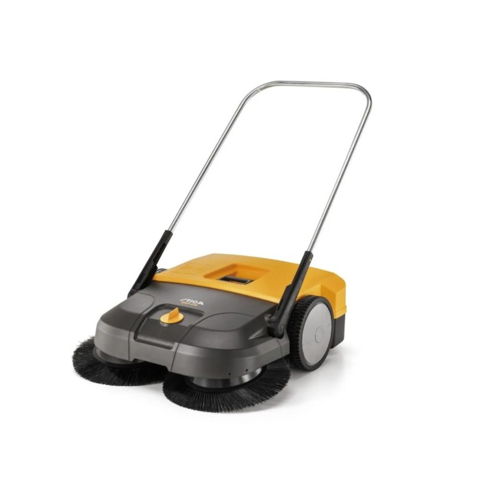 STIGA SWP 475 Schiebekehrmaschine Arbeitsbreite 75 cm Auffangbehälter 50 L | Newgardenmac.com