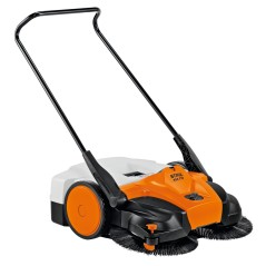 STIHL KGA 770 Sweeper 77 cm work 40Lt container without battery and charge | Newgardenmac.com