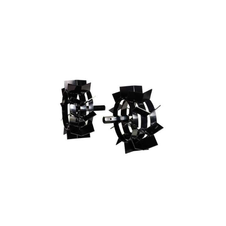 Par de ruedas metálicas para motocultor NIBBI 095 - 095 S | Newgardenmac.com