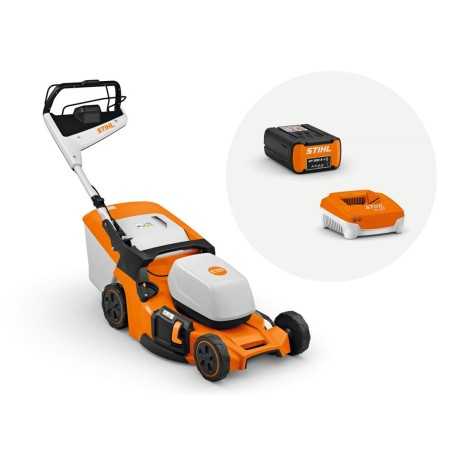 Tagliaerba a batteria STIHL RMA 453 PV 36 V taglio 51cm 4in1 sacco 55L semovente
