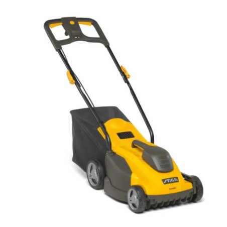 STIGA COMBI 336c cortacésped eléctrico 1400W de corte 34 cm cortacésped de empuje 35 Lt bolsa | Newgardenmac.com