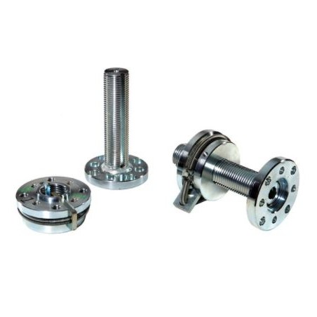 Pair of screw adjustable semi-axle shafts for walking tractor NIBBI BRIK 5S - KAM 4 | Newgardenmac.com