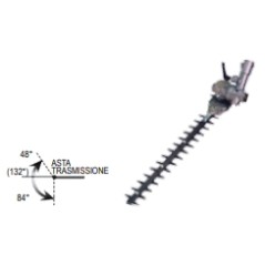 MARUYAMA BC-EH15 20" 180° adjustable hedge trimmer with double comb blade | Newgardenmac.com