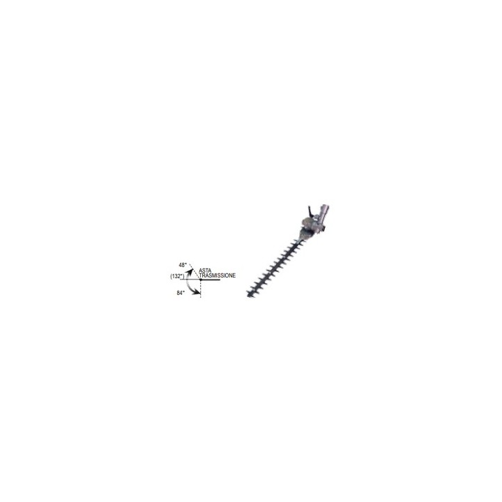 MARUYAMA BC-EH15 20" 180° adjustable hedge trimmer with double comb blade | Newgardenmac.com