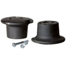 Par de contrapesos para semiejes regulables 15 Kgx2 motocultor NIBBI BRIK 5 S | Newgardenmac.com