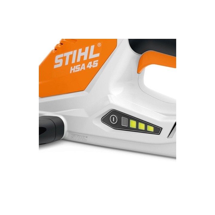 Tagliasiepi a batteria integrata STIHL HSA 45 taglio fino 8 mm tensione 18V | Newgardenmac.com