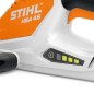 STIHL HSA 45 integrated battery hedge trimmer cuts up to 8 mm 18V voltage