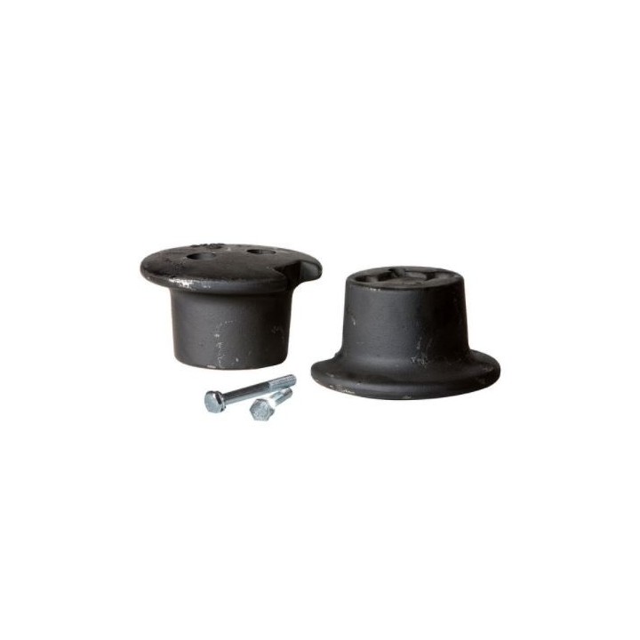 Par de lastres para semiejes ajustables 25 Kg motocultor NIBBI MAK 17 -17S | Newgardenmac.com