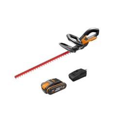 WORX WG260E.5 cordless hedge trimmer with 20V 2.0 Ah battery and charger | Newgardenmac.com