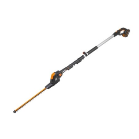 WORX WG252E cordless hedge trimmer with 20 V 2 Ah battery and charger included | Newgardenmac.com