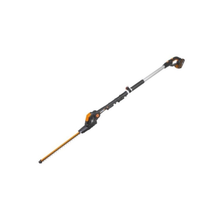 Taille-haie sans fil WORX WG252E avec batterie 20 V 2 Ah et chargeur inclus | Newgardenmac.com