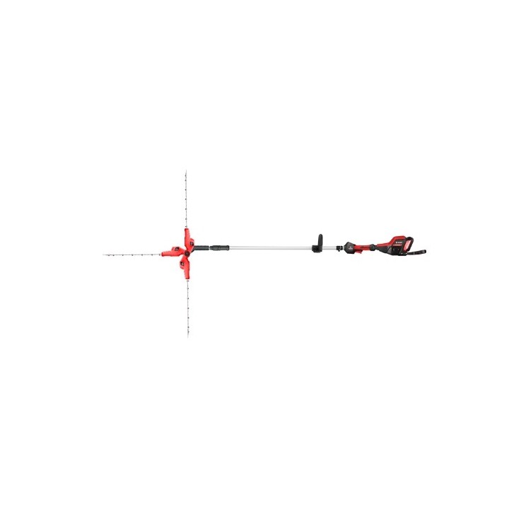 BLUE BIRD PHT 22-52 pole hedge trimmer 800W battery and charger included | Newgardenmac.com