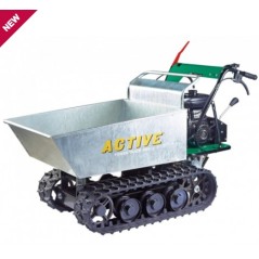 ACTIVE POWER TRACK 1400-HDMP Transporter mit Honda GX160 163 cc Motor und hydraulischer Kippvorrichtung | Newgardenmac.com