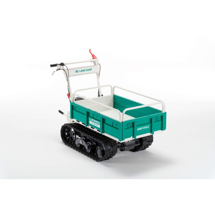 Raupentransporter OREC LS360GX mit HONDA-Motor, manuell klappbarer Kipper | Newgardenmac.com