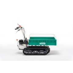 Transporteur sur chenilles OREC LS360GX avec moteur HONDA, benne manuelle rabattable | Newgardenmac.com