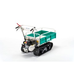 Transporteur sur chenilles OREC LS360GX avec moteur HONDA, benne manuelle rabattable | Newgardenmac.com