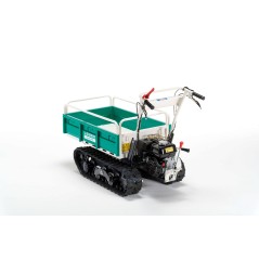 Transporteur sur chenilles OREC LS360GX avec moteur HONDA, benne manuelle rabattable | Newgardenmac.com