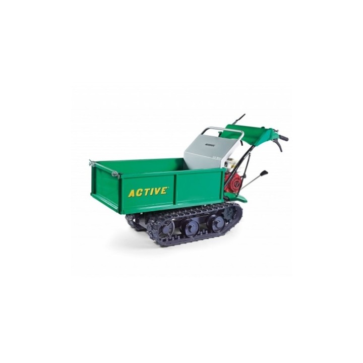 Schubkarrentransporter ACTIVE POWER TRACK 1315 EXT mit Honda-Handklappmotor | Newgardenmac.com