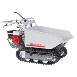 Transporteur de bennes NIBBI NTR1750D à moteur à essence HONDA GX160 hydraulique | Newgardenmac.com