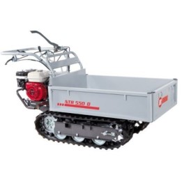 Transporter NIBBI NTR550D moteur essence HONDA GX160163cc benne hydraulique | Newgardenmac.com