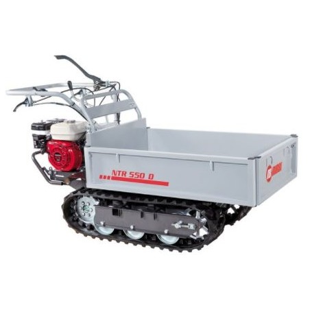 Transporter NIBBI NTR550D moteur essence HONDA GX160163cc benne hydraulique | Newgardenmac.com