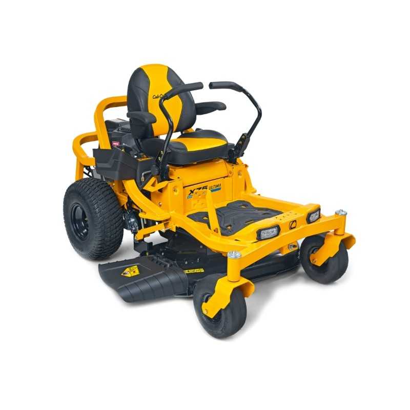 Trattorino a batteria a LEVE CUB CADET XZ5 EL107 60Ah  107cm trasmissione elettrica