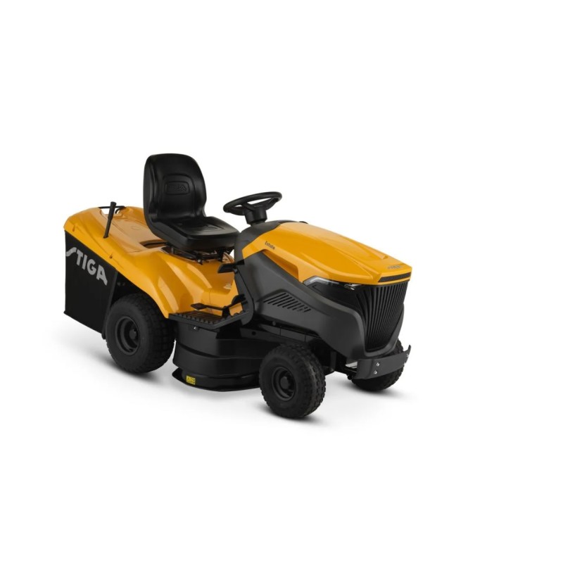 STIGA ESTATE petrol lawn tractor 792 452cc cutting 92cm collecting 290Lt hydro