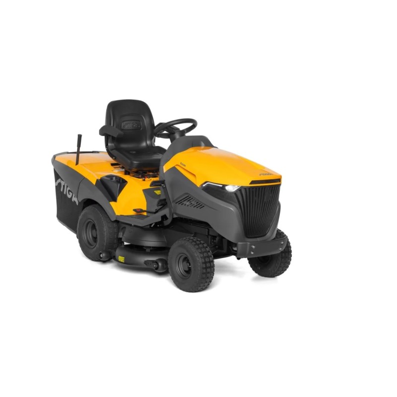 STIGA ESTATE petrol lawn tractor 9102 W 635cc cutting 102cm collecting 320Lt hydro