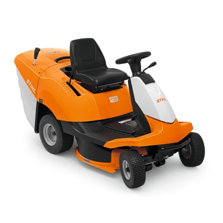 STIHL RT4082 452cc petrol lawn tractor cut 80 cm basket 250 Lt self-propelled | Newgardenmac.com