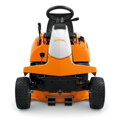 STIHL RT4082 452cc petrol lawn tractor cut 80 cm basket 250 Lt self-propelled | Newgardenmac.com