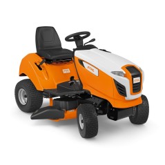 Tractor cortacésped de gasolina STIHL RT4097SX de 452 cc con corte de 95 cm, descarga lateral mecánica | Newgardenmac.com