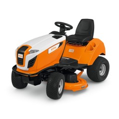 Tractor cortacésped de gasolina STIHL RT4112SZ de 635 cc con descarga lateral cortada de 110 cm | Newgardenmac.com