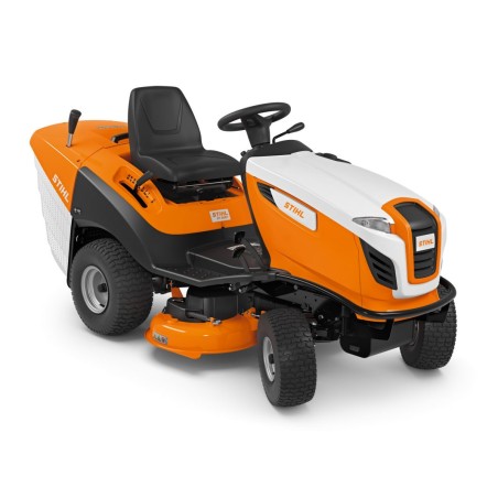 STIHL RT5097 452cc petrol lawn tractor 95 cm cut 250 Lt self-propelled basket