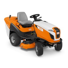 STIHL RT5097 452cc petrol lawn tractor 95 cm cut 250 Lt self-propelled basket | Newgardenmac.com