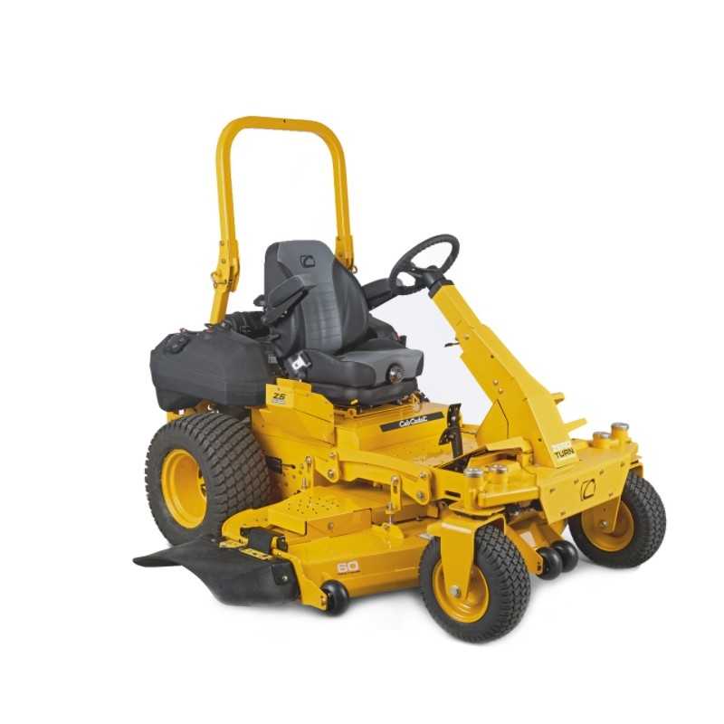 Tracteur Cub Cadet Z5 152 avec moteur Kawasaki de 852 cm3 et double transmission hydrostatique